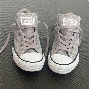 Converse Gray White Sneakers Classic Low Top